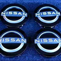 KIT 4 Tappi Originali coprimozzo vetture Nissan