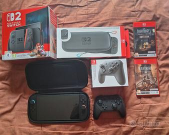 Nintendo switch 2 in garanzia + accessori + giochi