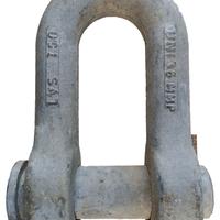 Grillo dritto zincato a U 5000 kg