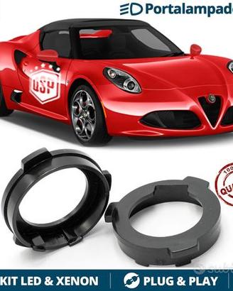 ADATTATORI montaggio KIT LED H7 per Alfa Romeo 4C