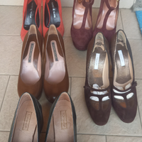 Scarpe donna 37 38 zeppa tacco