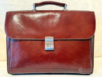 Cartella da lavoro e porta pc in pelle Samsonite
