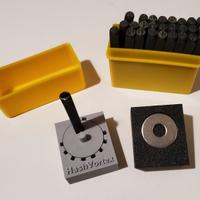 KIT incisione punzoni + JIG per Crypto Seed Phrase