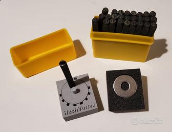 KIT incisione punzoni + JIG per Crypto Seed Phrase