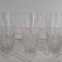 Bicchieri in cristallo vintage
