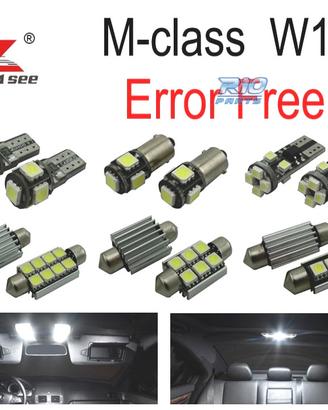 KIT 18 LAMPADE LED INTERNE MERCEDES CLASSE M W164 