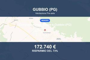 Immobile in asta di 320 m² a Gubbio