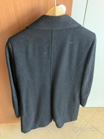 Cappotto nero donna Benetton