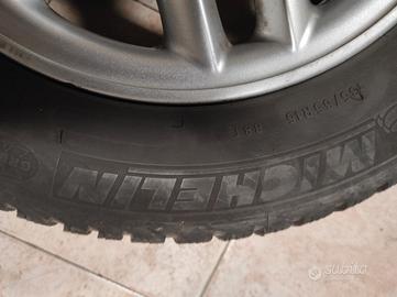 Cerchi lega + gomme Michelin 185/65R15