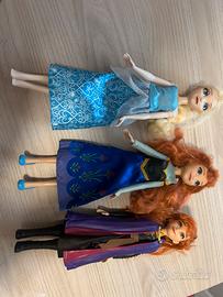 Bambole Frozen, usate
