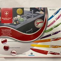 Set di 7 coltelli svizzeri da cucina