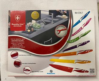 Set di 7 coltelli svizzeri da cucina