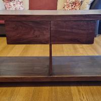 Mobile TV legno teak indonesiano