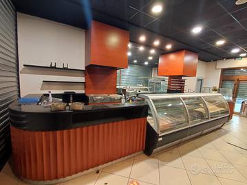 Bancone bar gelateria