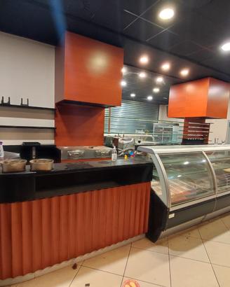 Bancone bar gelateria