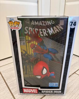 Funko pop comic covers 74 Marvel spider man