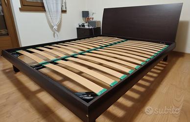 Letto Matrimoniale con Rete in doghe 