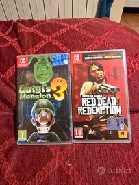 red dead redemption e luigi's mansion 