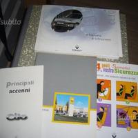 Manuale uso manutenzione Renault clio (1998-2001)