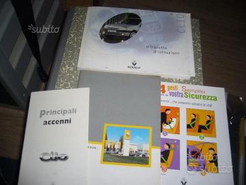 Manuale uso manutenzione Renault clio (1998-2001)