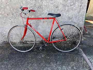 Bicicletta Vintage MORATTI-rossa originale