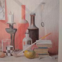 Quadro Proferio Grossi stampa firmata 40x30