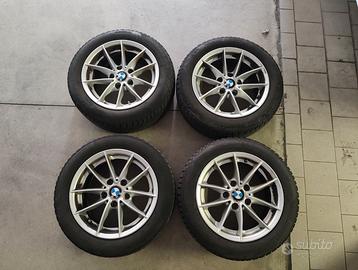 Cerchi BMW 16 x 7 ET 31 gommati invernali 