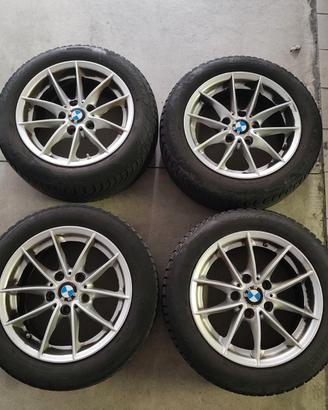 Cerchi BMW 16 x 7 ET 31 gommati invernali 