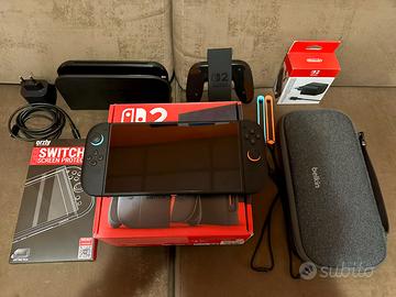Nintendo Switch 2 + 3 Giochi e Accessori
