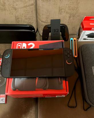 Nintendo Switch 2 + 3 Giochi e Accessori