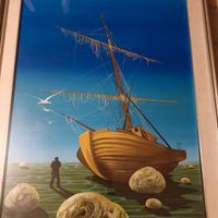 quadro olio su tela Natalino Arfelli 70*100