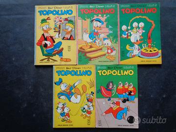 TOPOLINO n.418-426-445-488-495-[A]