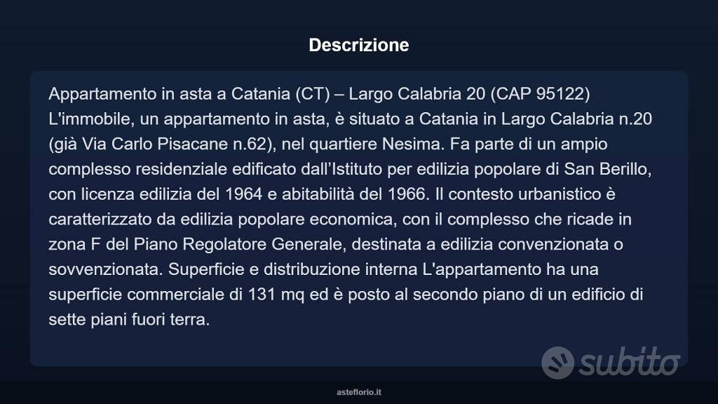 Appartamento – Catania, Monte Po-Nesima-San Leone-Rapisardi - Vista 4