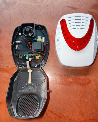Antifurto sirena radio alimentata 230V, marca IMG