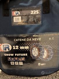 CATENE DA NEVE 205 70 R15 12mm IN ACCIAIO COPPIA 