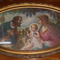Quadro Capezzale Sacra Famiglia