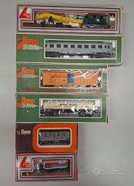 Lotto 6 vagoni Lima HO.