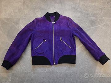 BOMBER VIOLA DONNA SPORTMAX TG 42
