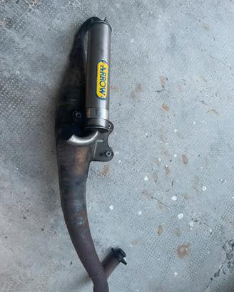marmitta arrow attacco piaggio