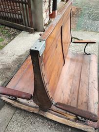 panca treno in legno 900 doppia. 