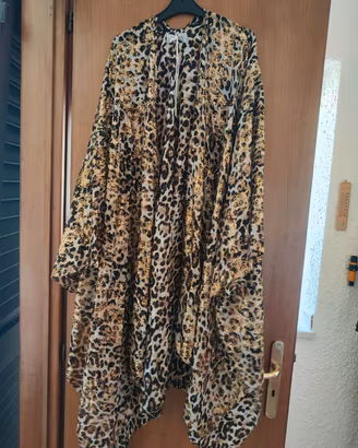 Kimono Camomilla leopardato nuovo  con cartellino