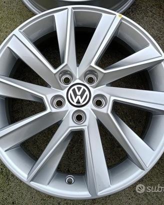 4 Cerchi In Lega Da 16 Originali Skoda Vw Ecc