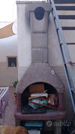 Barbecue in cemento