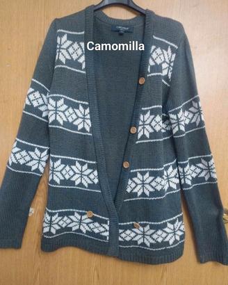 CARDIGAN INVERNALE CAMOMILLA TAGLIA L