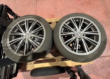 Cerchi in lega OZ 17 ( 4 cerchioni 5 fori )