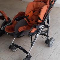 Passeggino carrozzina ovetto  trio