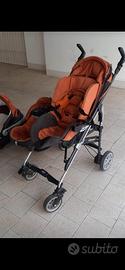 Passeggino carrozzina ovetto  trio