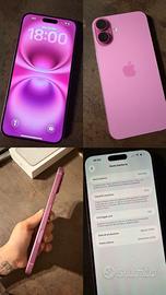 Iphone 16 plus rosa 256 GB