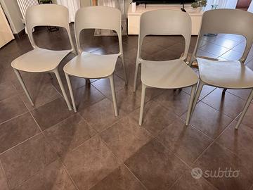 sedie in polipropilene