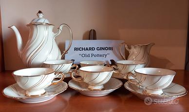 RICHARD GINORI set da caffè porcellana (anni '50)